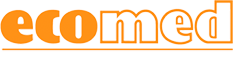 Logo von ecomed Sicherheit. Zuständig für die Integration der Gefahrgutdatenbank inklusive der Gefahrgut-Ersteinsatz-Merkblätter des Einsatztablets.